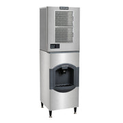 Scotsman MC0722SAX-32 734 lb. Cube Ice Maker w/ HD22B-1 120 lb. Hotel Bin