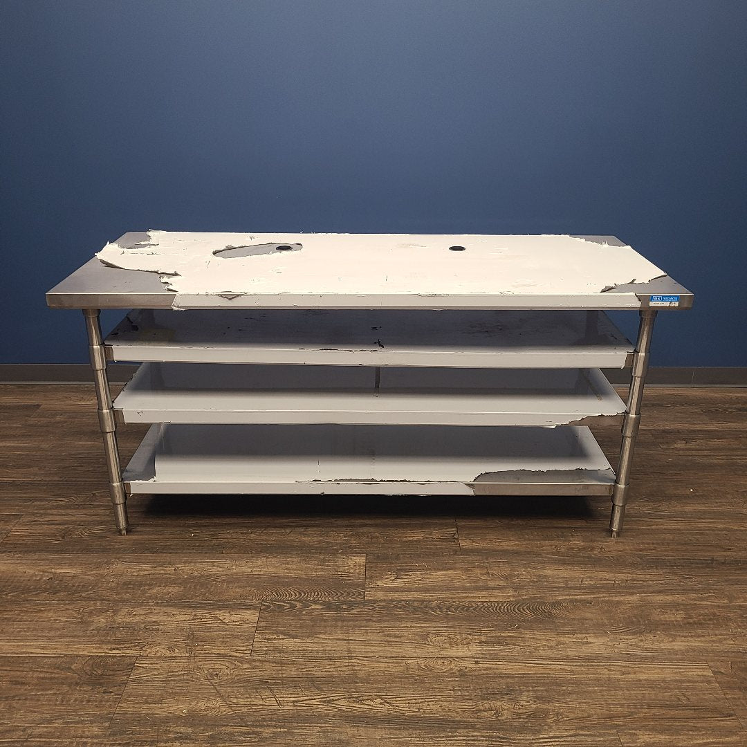 BK Resources FCT72-MPF Cash Register Stand (Scratch & Dent) No. 709834