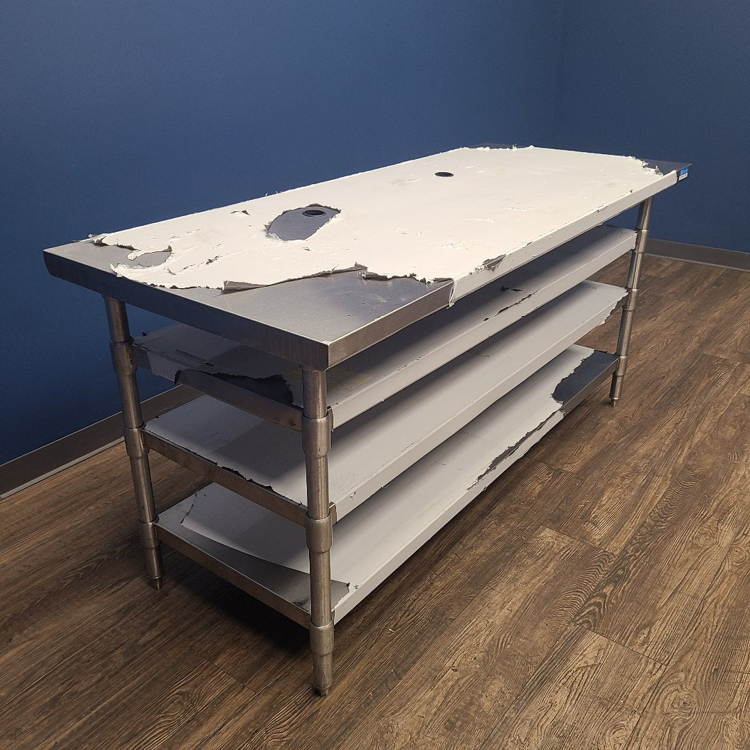 BK Resources FCT72-MPF Cash Register Stand (Scratch & Dent) No. 709834