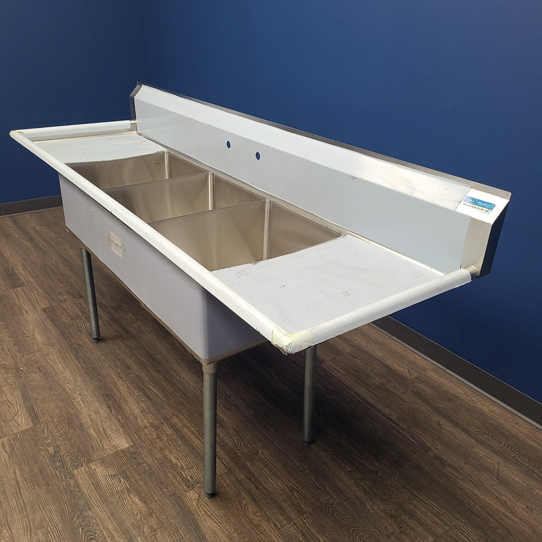 Scratch & Dent BK Resources BKS-3-1620-12-18T Compartment Sink No. 1038807