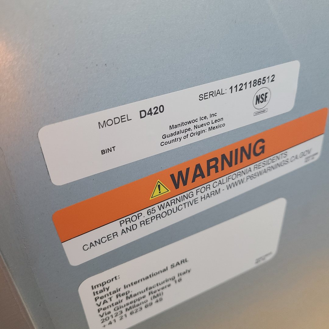 Scratch & Dent Manitowoc D420 Ice Bin No. 1058647