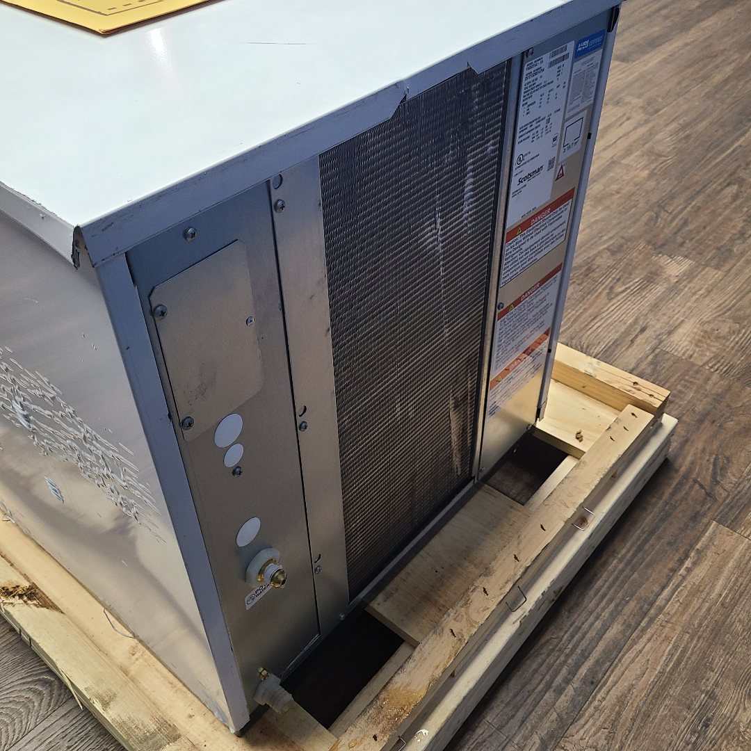 back of Scotsman FS0522AX-1 flake style ice maker