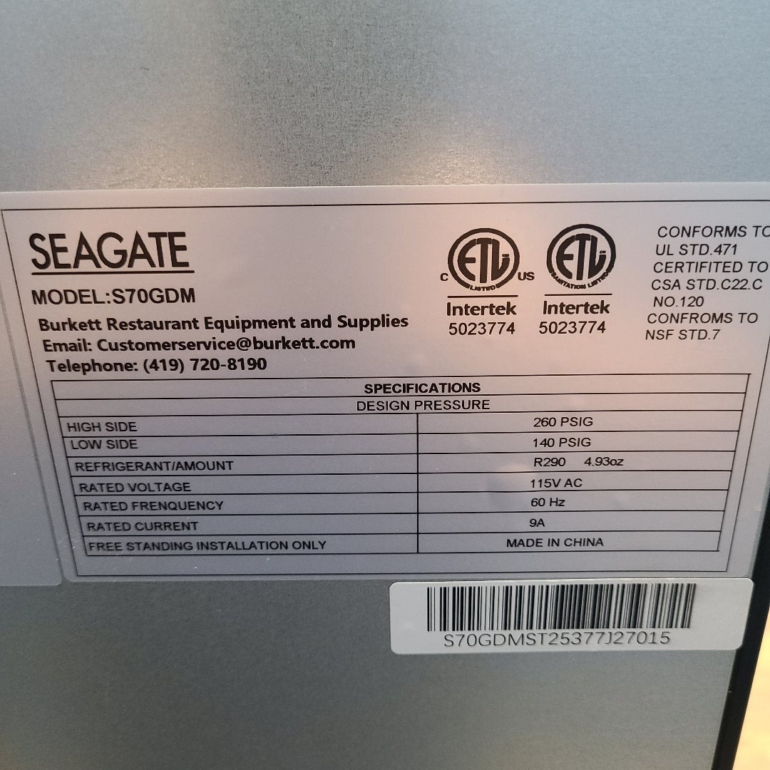 SEAGATE Commercial Products S70GDM  (Scratch & Dent) No. 1071699