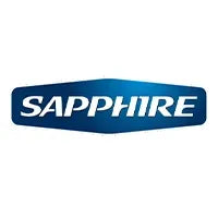 Sapphire logo on a white background