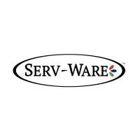 SERV-WARE logo in black and white on a white background