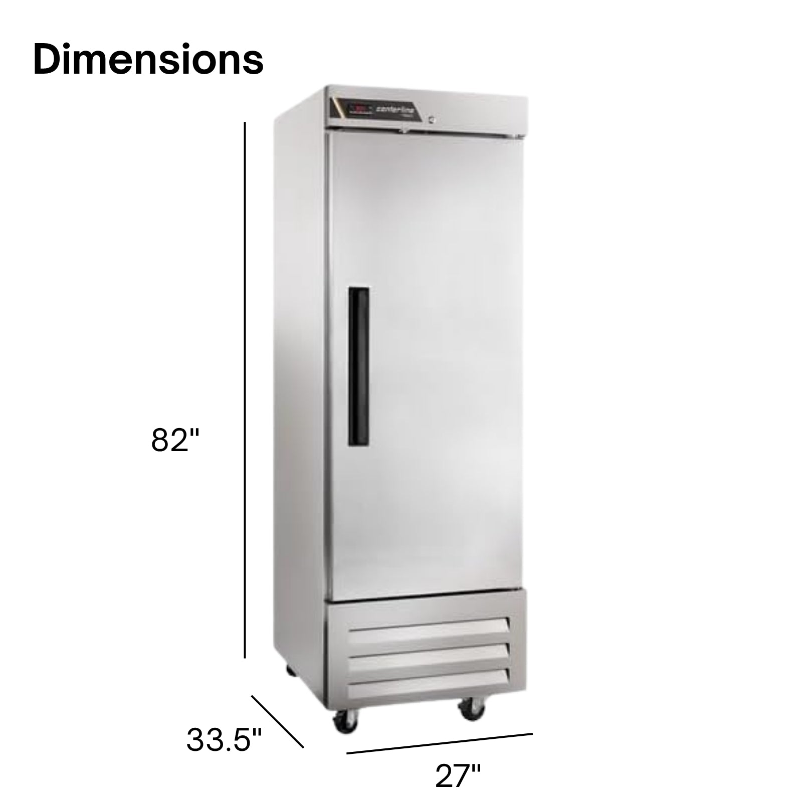 Traulsen CLBM-23F-FS-R Reach-In Freezer