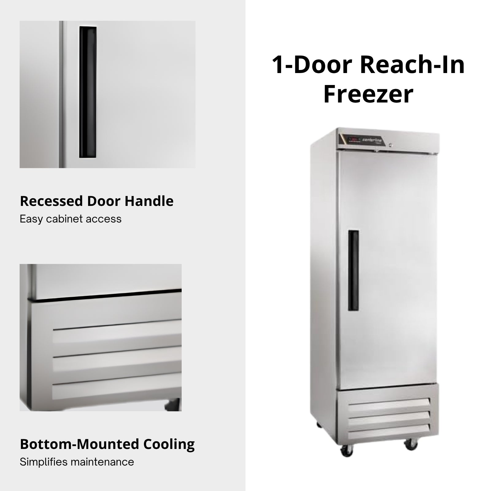 Traulsen CLBM-23F-FS-R Reach-In Freezer