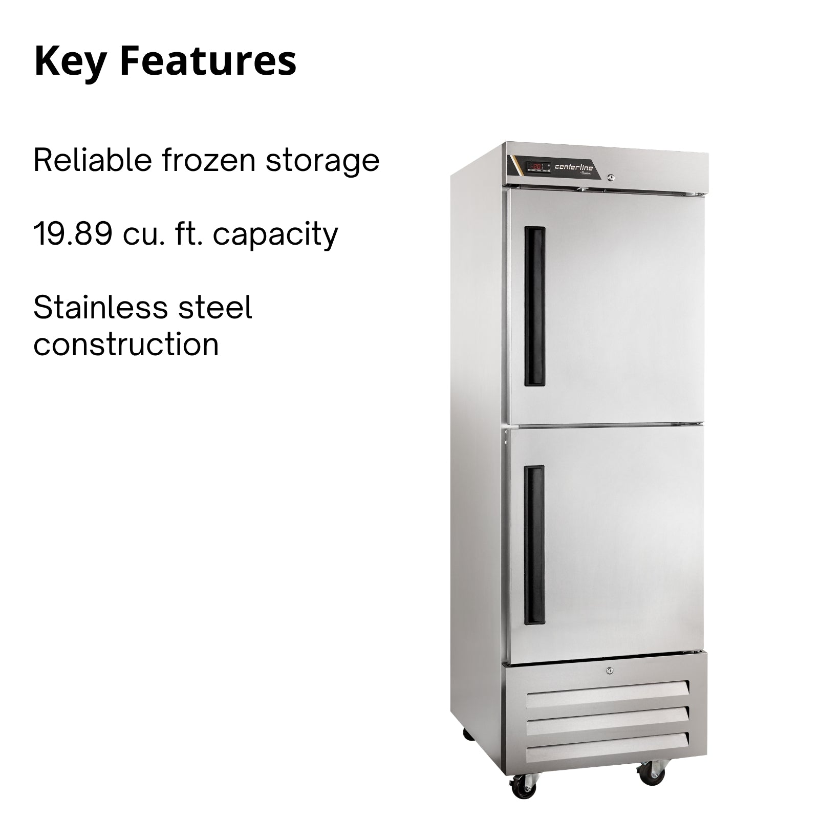 Traulsen CLBM-23F-HS-R Reach-In Freezer