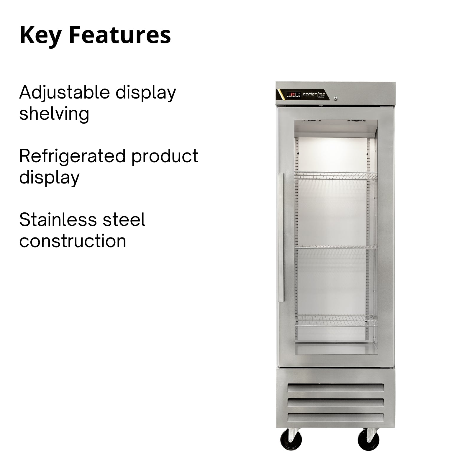 Traulsen CLBM-23R-FG-R Reach-In Refrigerator
