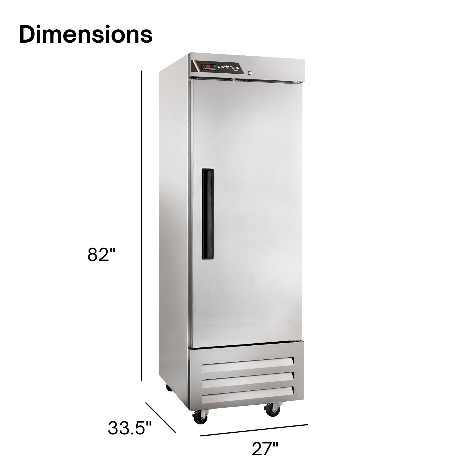 Traulsen CLBM-23R-FS-R Reach-In Refrigerator