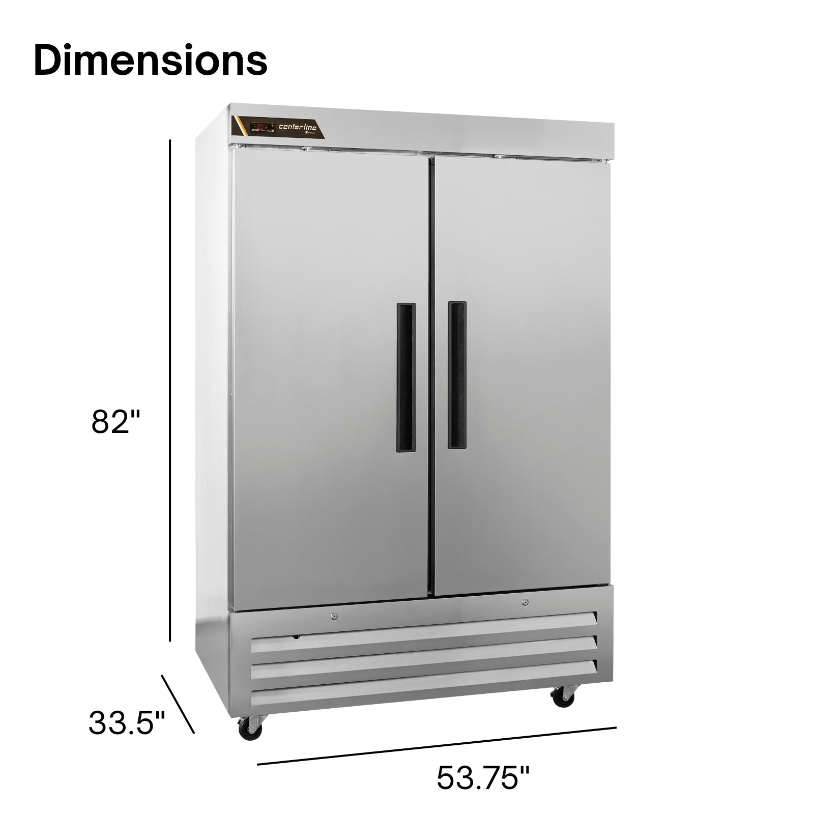 Traulsen CLBM-49F-FS-LR Reach-In Freezer