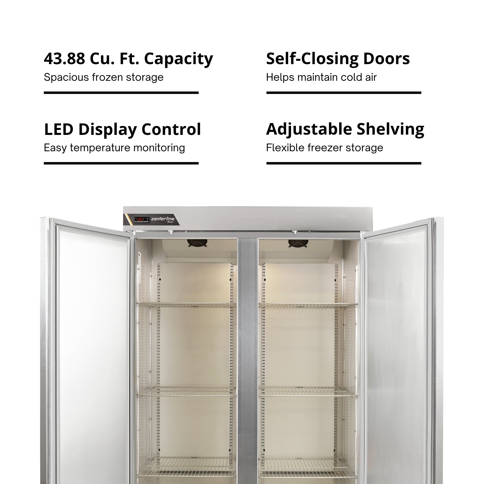 Traulsen CLBM-49F-FS-LR Reach-In Freezer