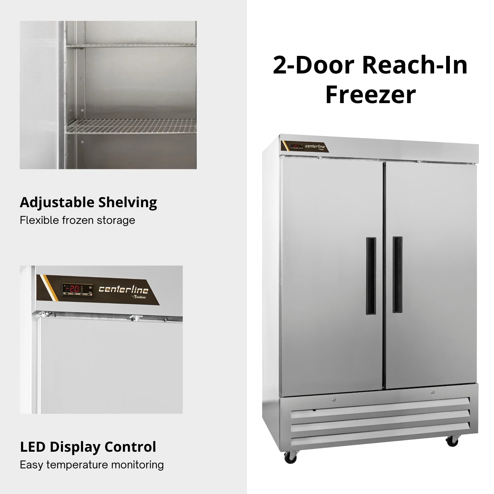Traulsen CLBM-49F-FS-LR Reach-In Freezer