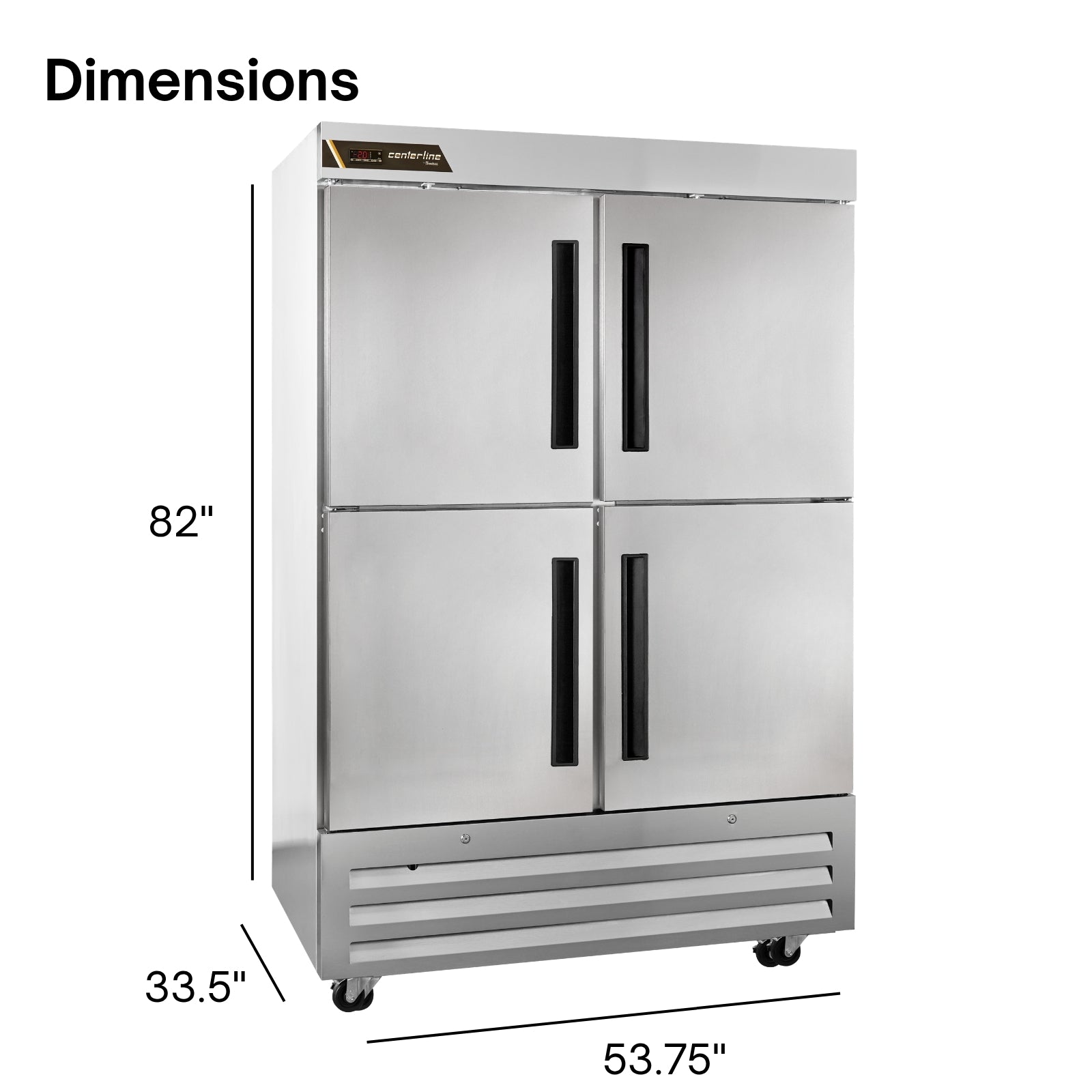 Traulsen CLBM-49F-HS-LR Reach-In Freezer
