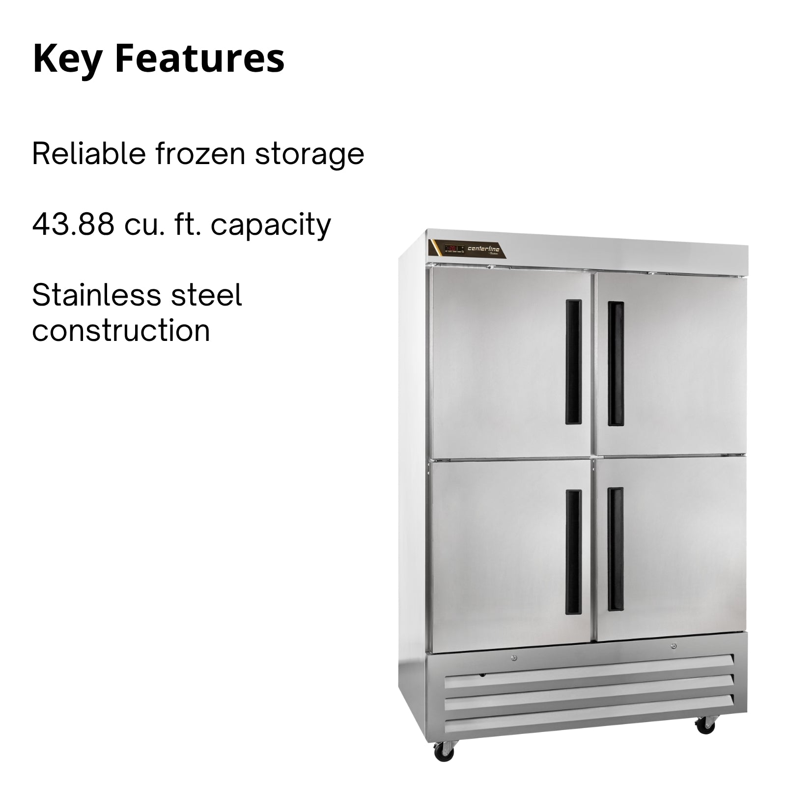Traulsen CLBM-49F-HS-LR Reach-In Freezer