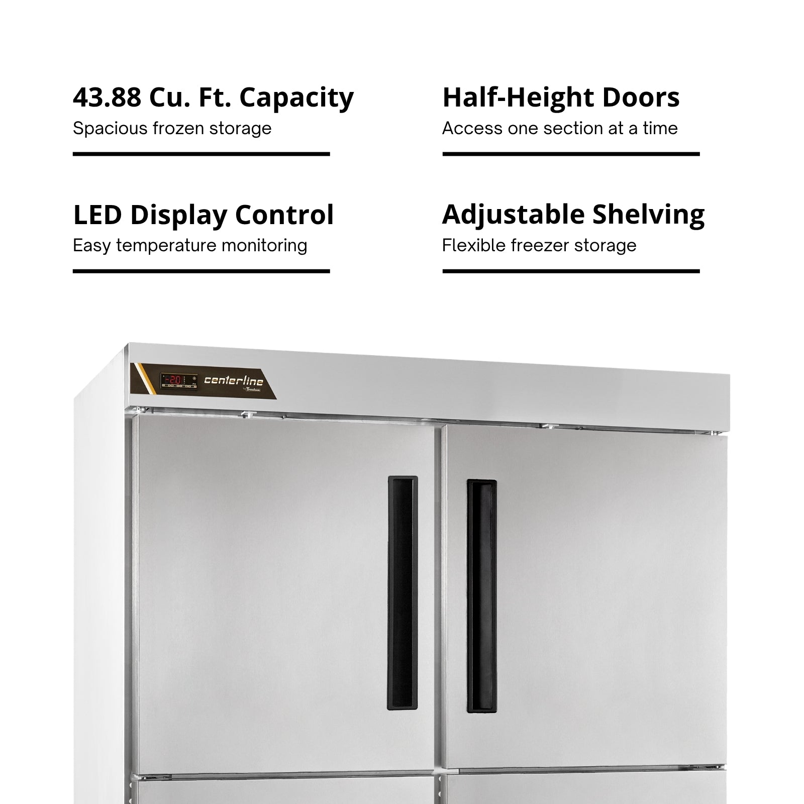 Traulsen CLBM-49F-HS-LR Reach-In Freezer