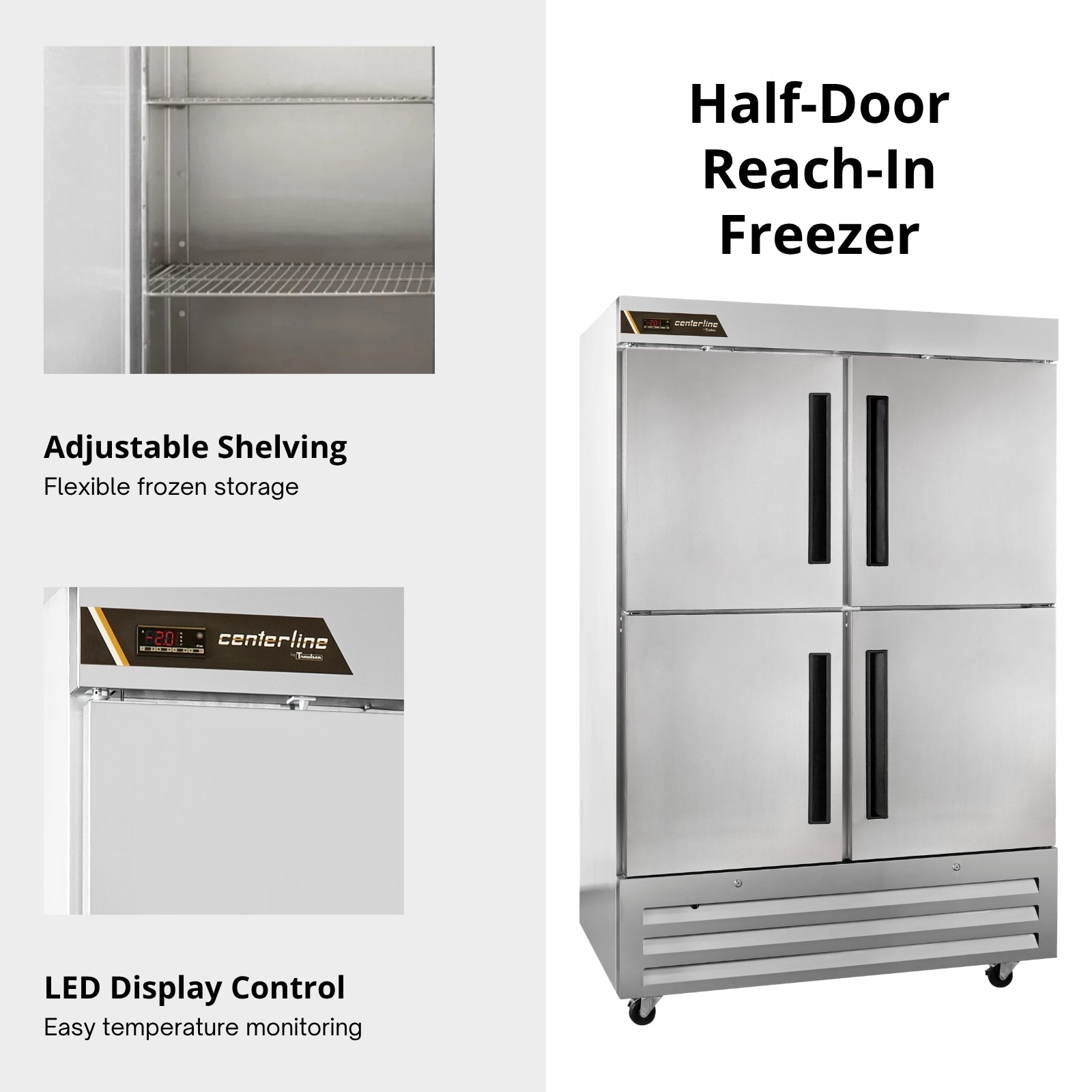 Traulsen CLBM-49F-HS-LR Reach-In Freezer