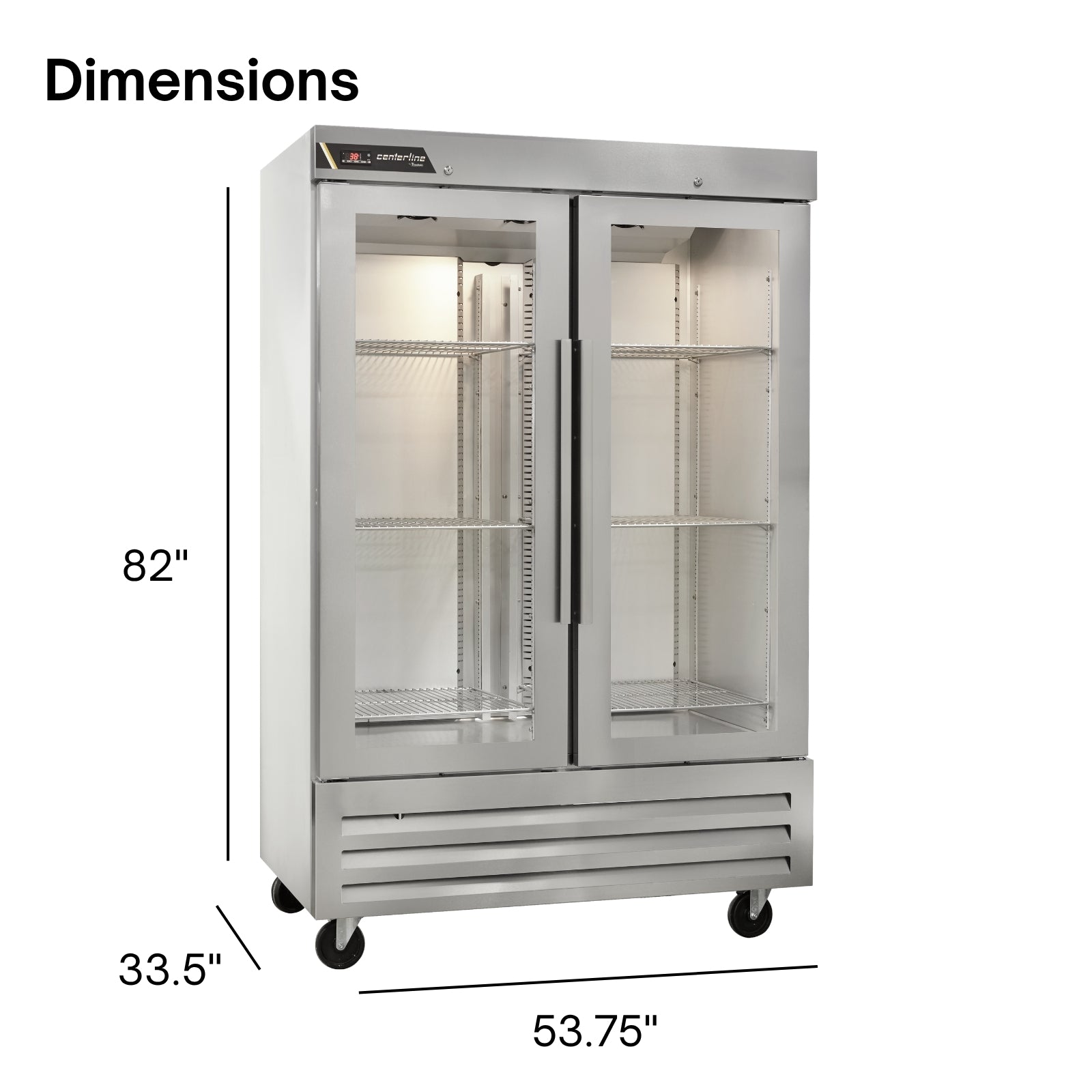 Traulsen CLBM-49R-FG-LR Reach-In Refrigerator