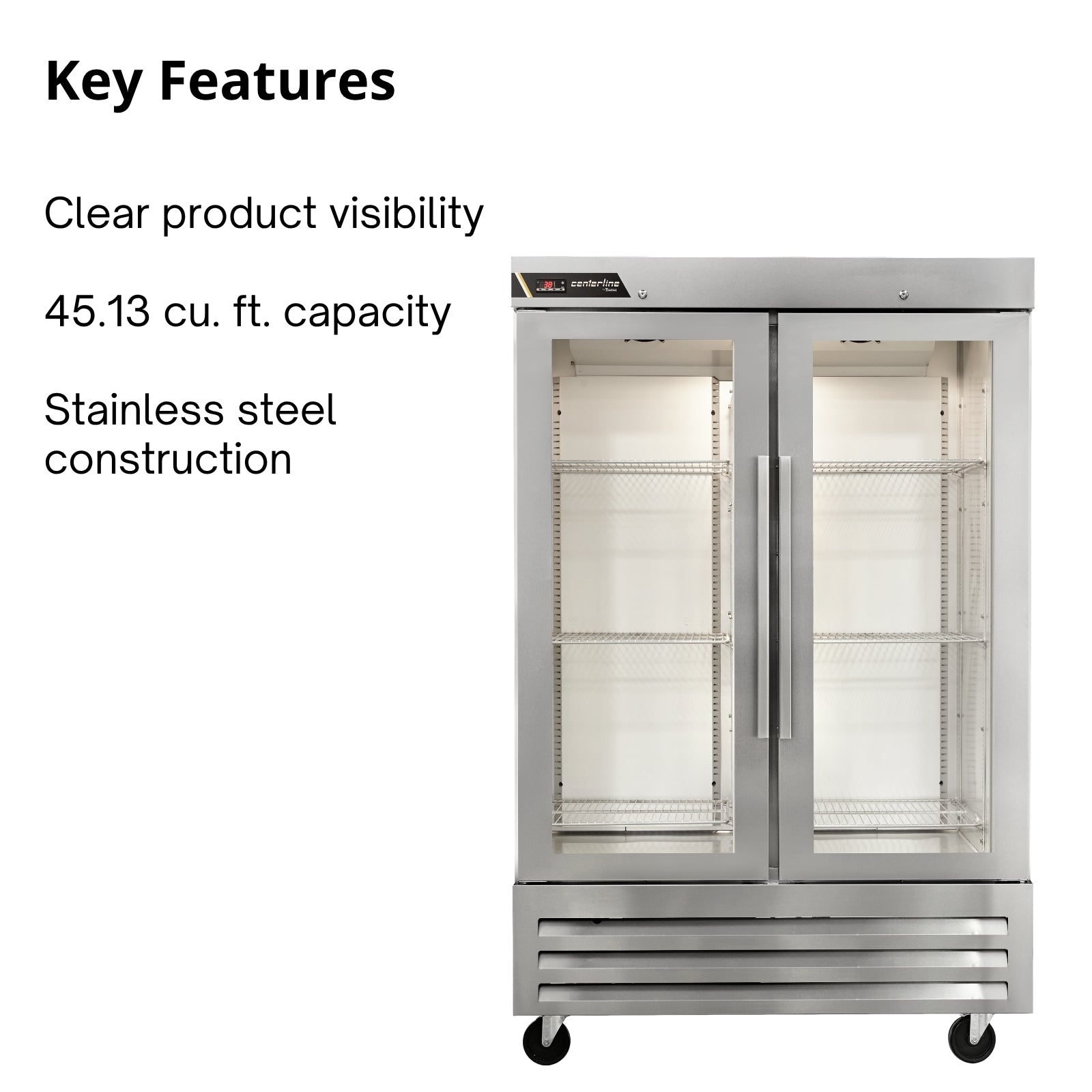 Traulsen CLBM-49R-FG-LR Reach-In Refrigerator
