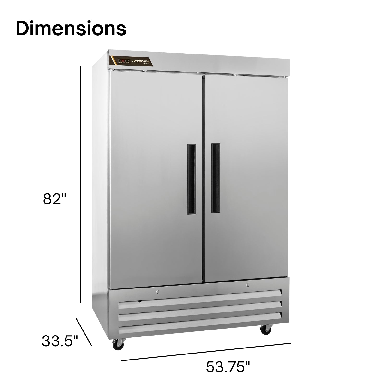 Traulsen CLBM-49R-FS-LR Reach-In Refrigerator