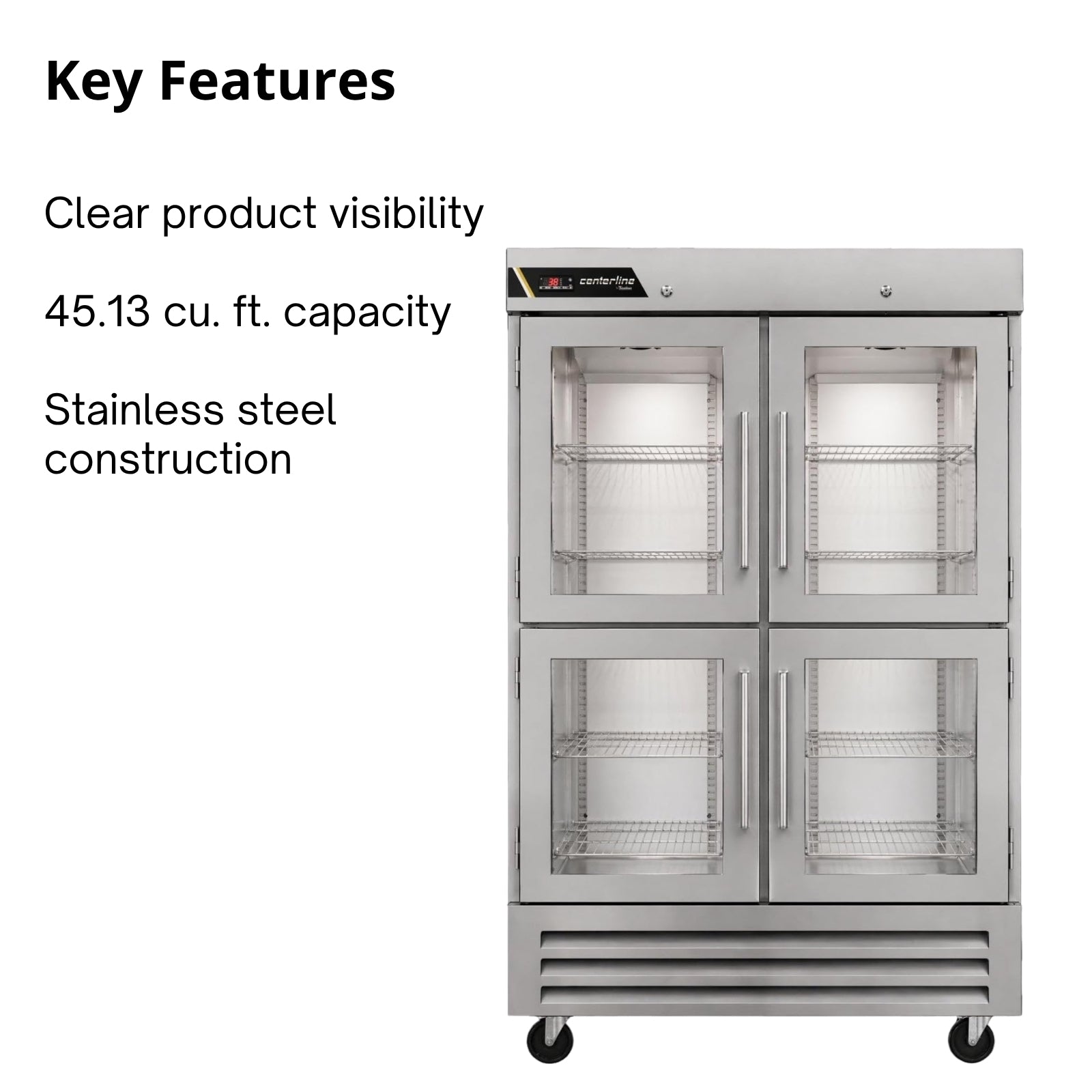 Traulsen CLBM-49R-HG-LR Reach-In Refrigerator