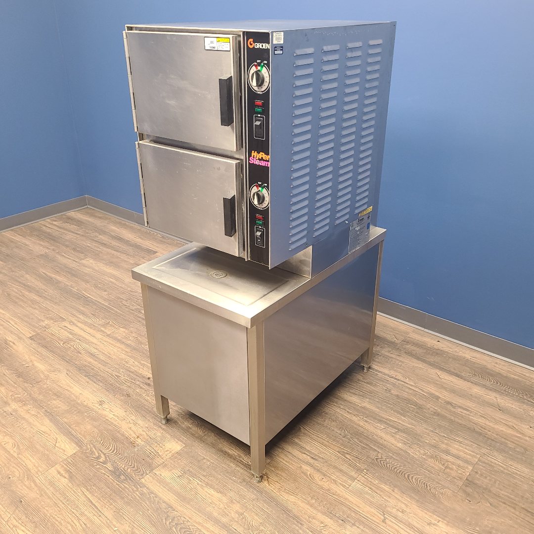 side of used Groen HY-6G Steamer