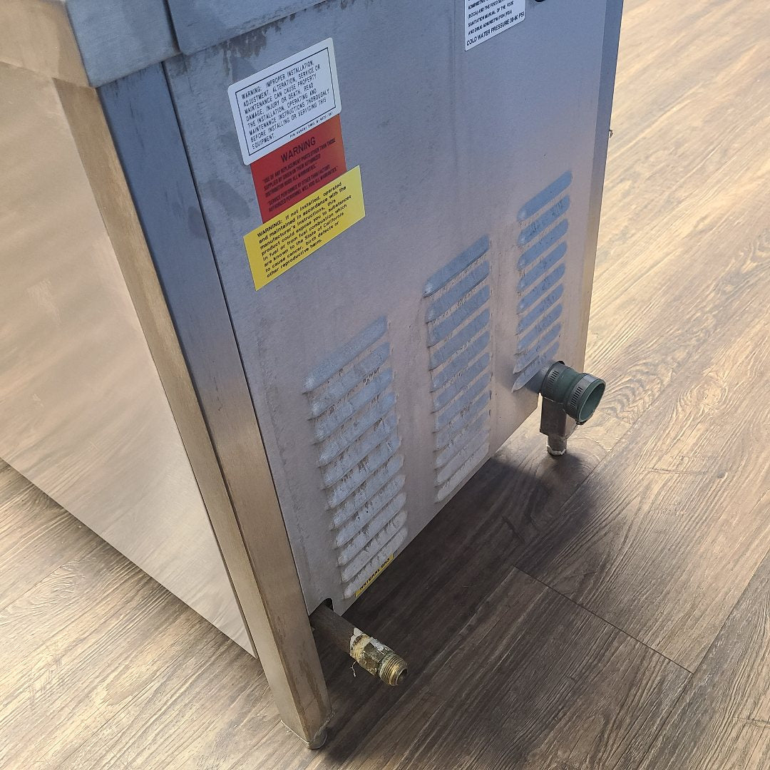 back of used Groen HY-6G Steamer
