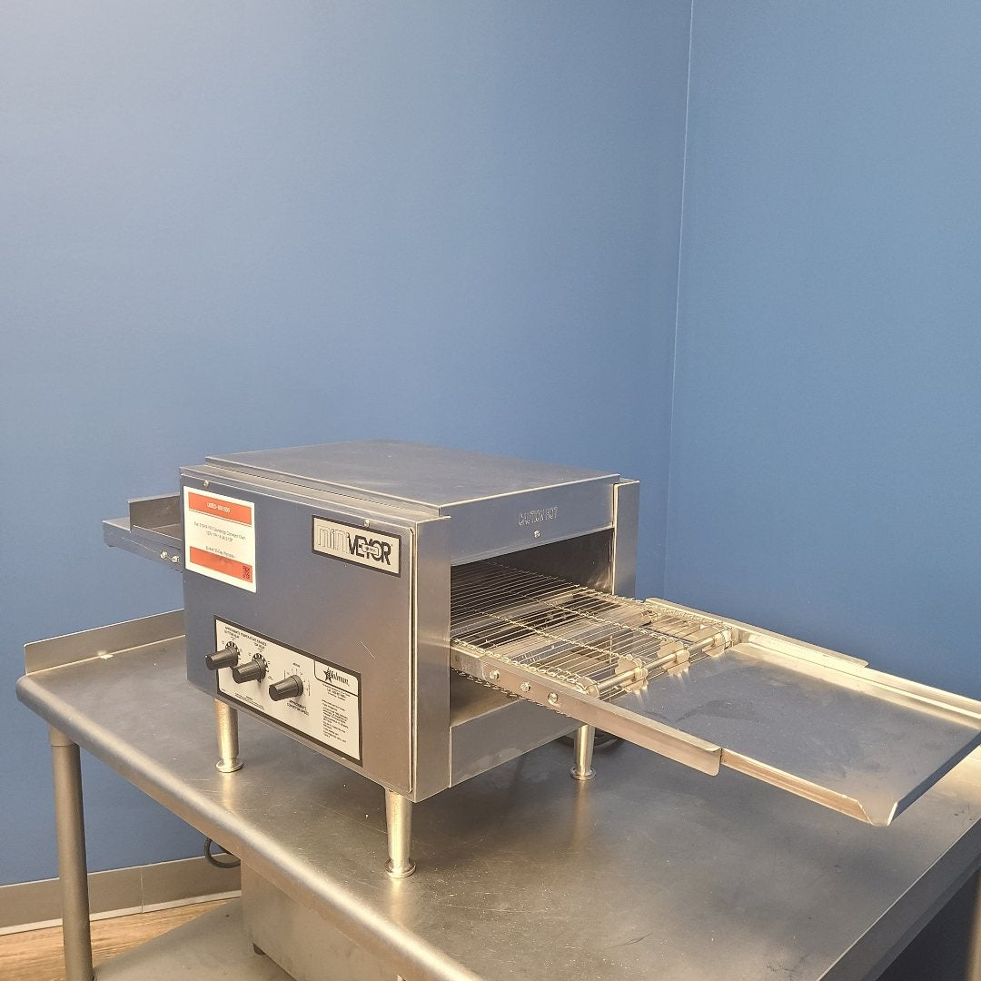 side of Star 210HX-V01 countertop conveyor oven 2