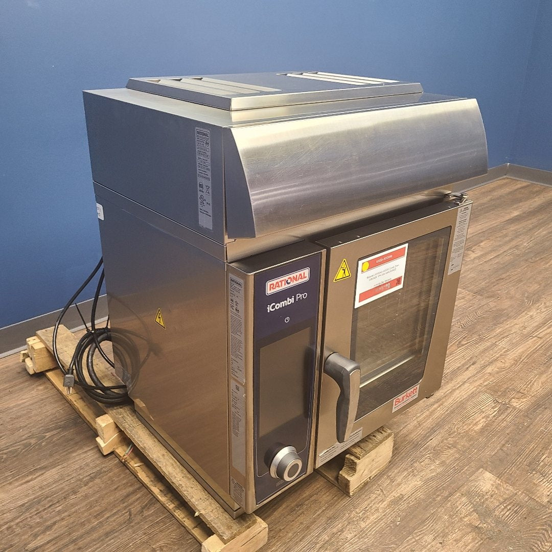 side of Rational LM100AE-AXXXX combi oven