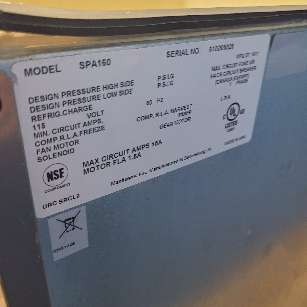 Used Manitowoc SPA160  No. 1054537