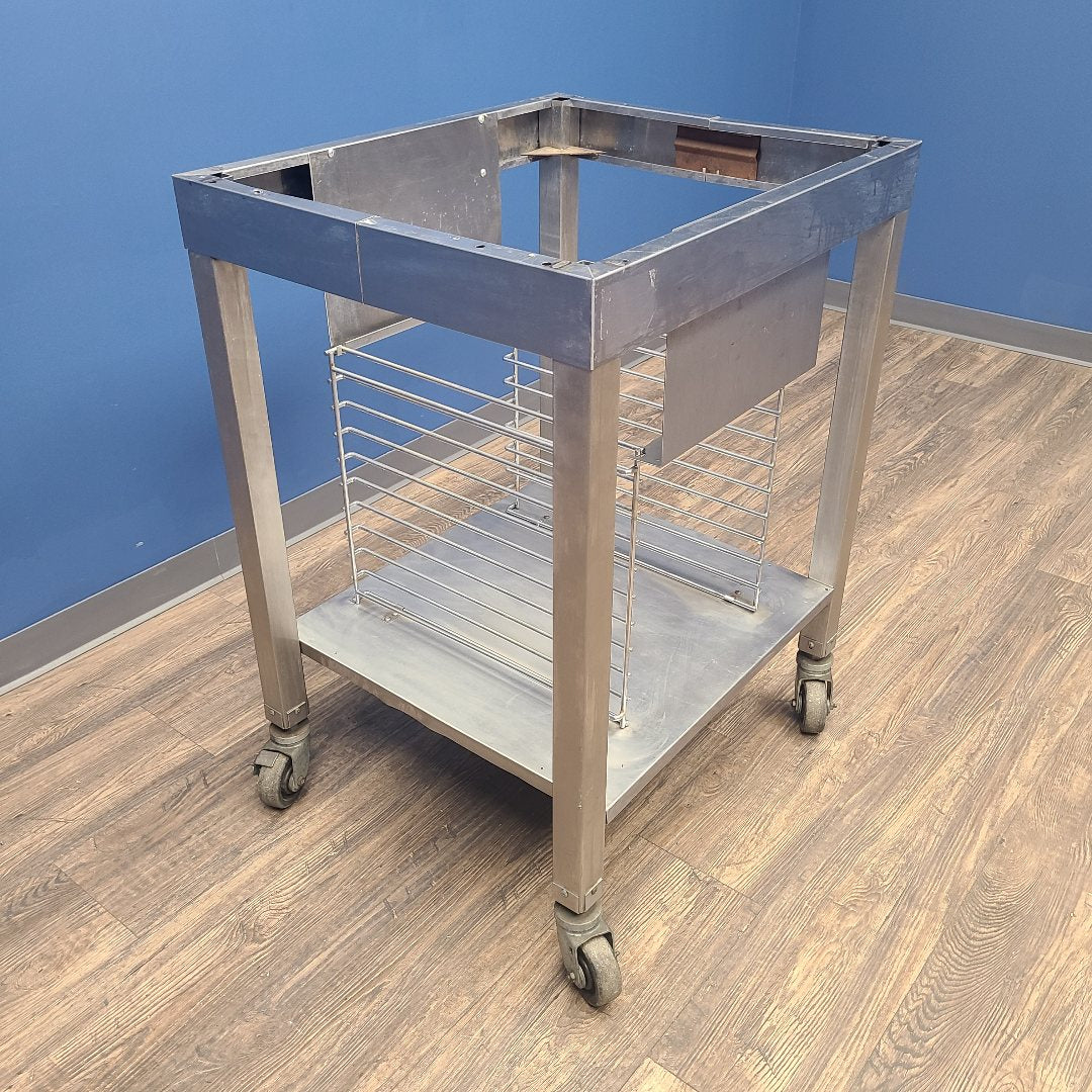 Burkett Certified Used Equipment Oven Stand w/ Racks Oven Accessory (Used) No. 1055942