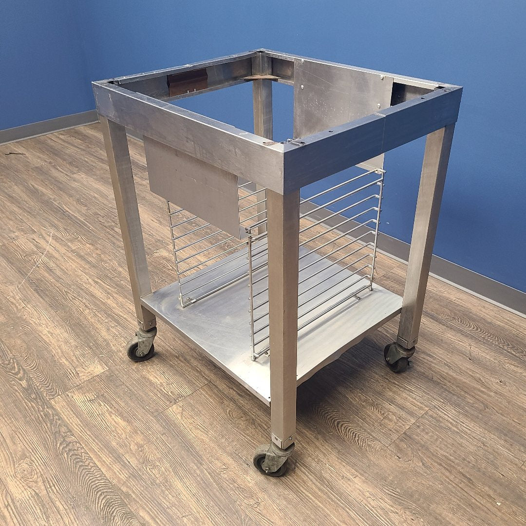 Burkett Certified Used Equipment Oven Stand w/ Racks Oven Accessory (Used) No. 1055942