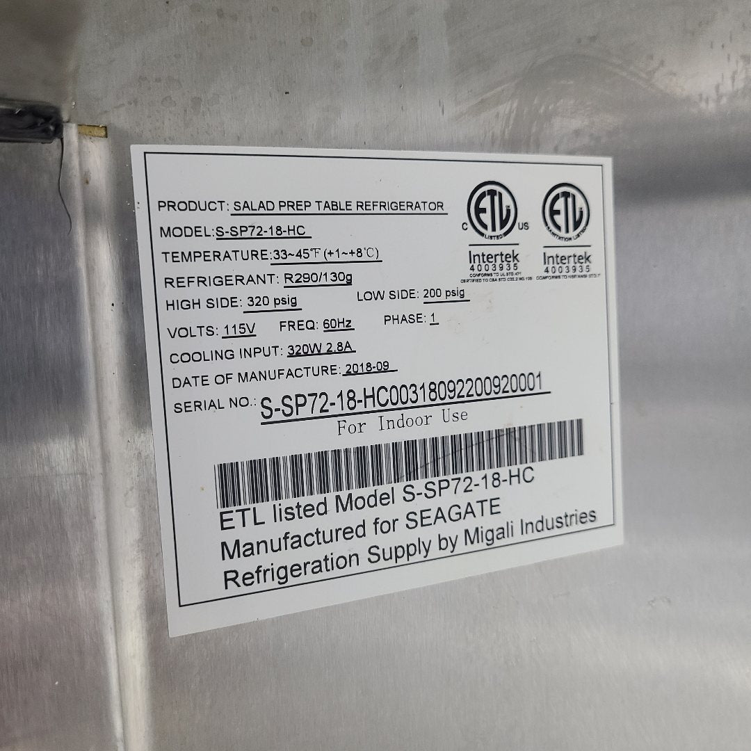SEAGATE Commercial Products S-SP72-18  (Used) No. 1056396