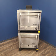 front of Peerless C231B-NAT double stack oven