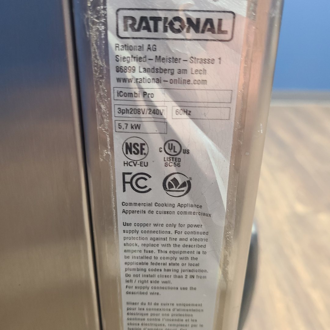 RATIONAL LM100AE.AXXXX Combi Oven (Used) No. 1068095