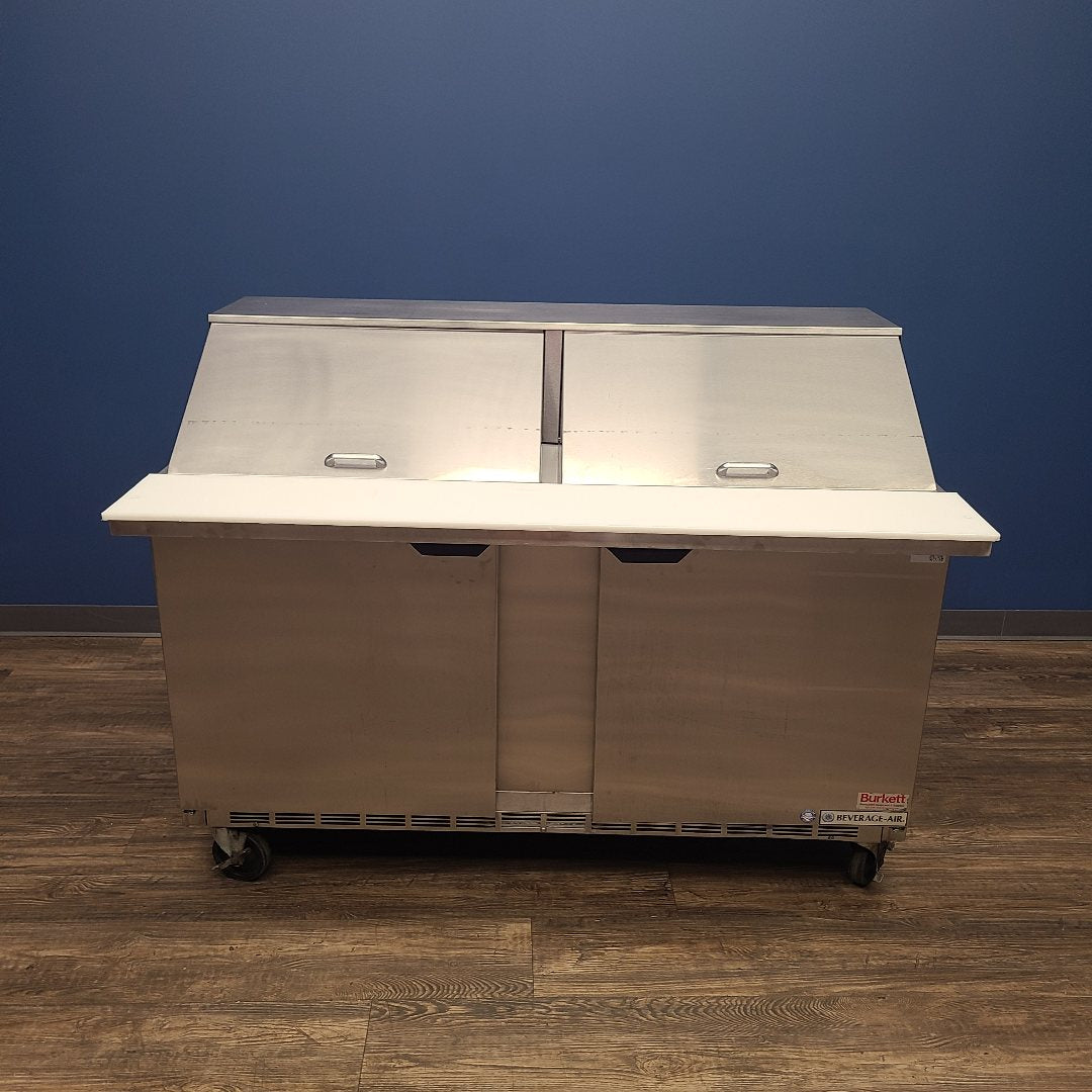 Used Beverage Air SPE60-24M 60" 2 Door Sandwich Prep Table | Stock No. 850879