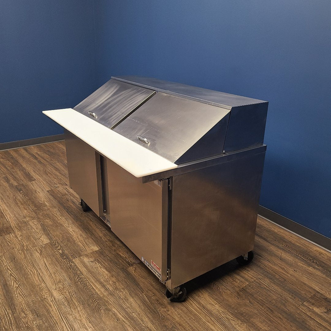 Used Beverage Air SPE60-24M 60" 2 Door Sandwich Prep Table | Stock No. 850879