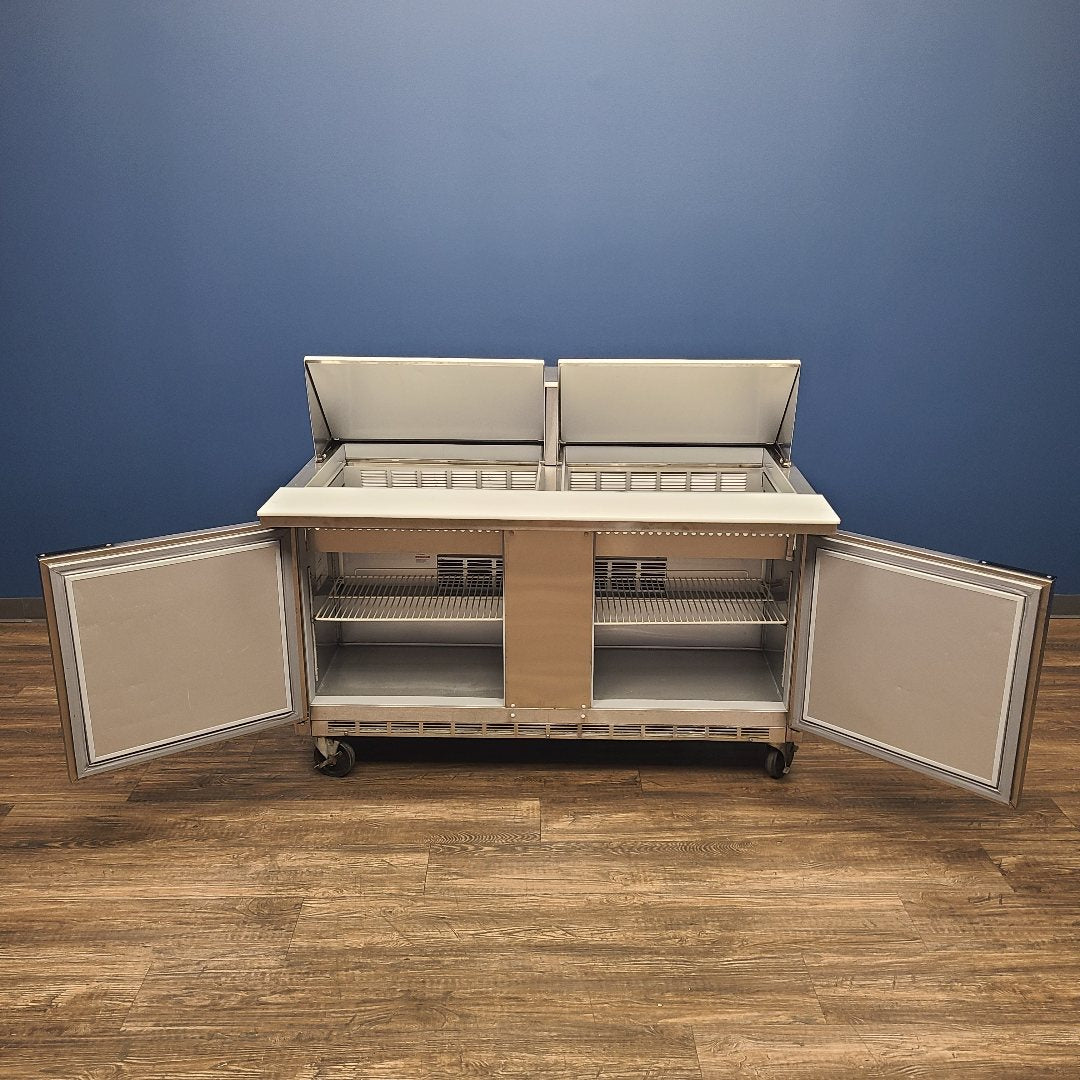 Used Beverage Air SPE60-24M 60" 2 Door Sandwich Prep Table | Stock No. 850879