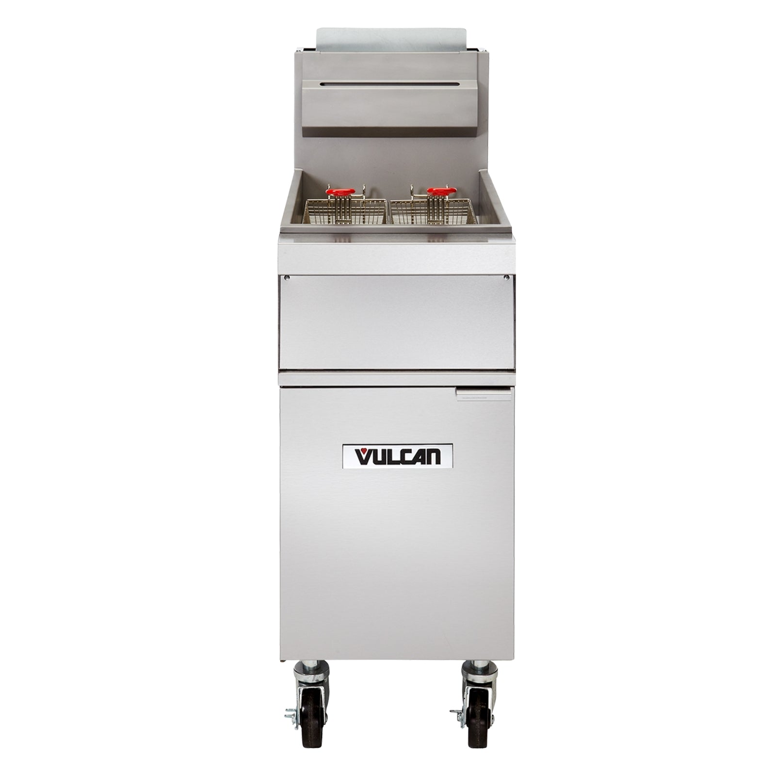 Vulcan 1GR65M Gas Floor Model Full Pot Fryer
