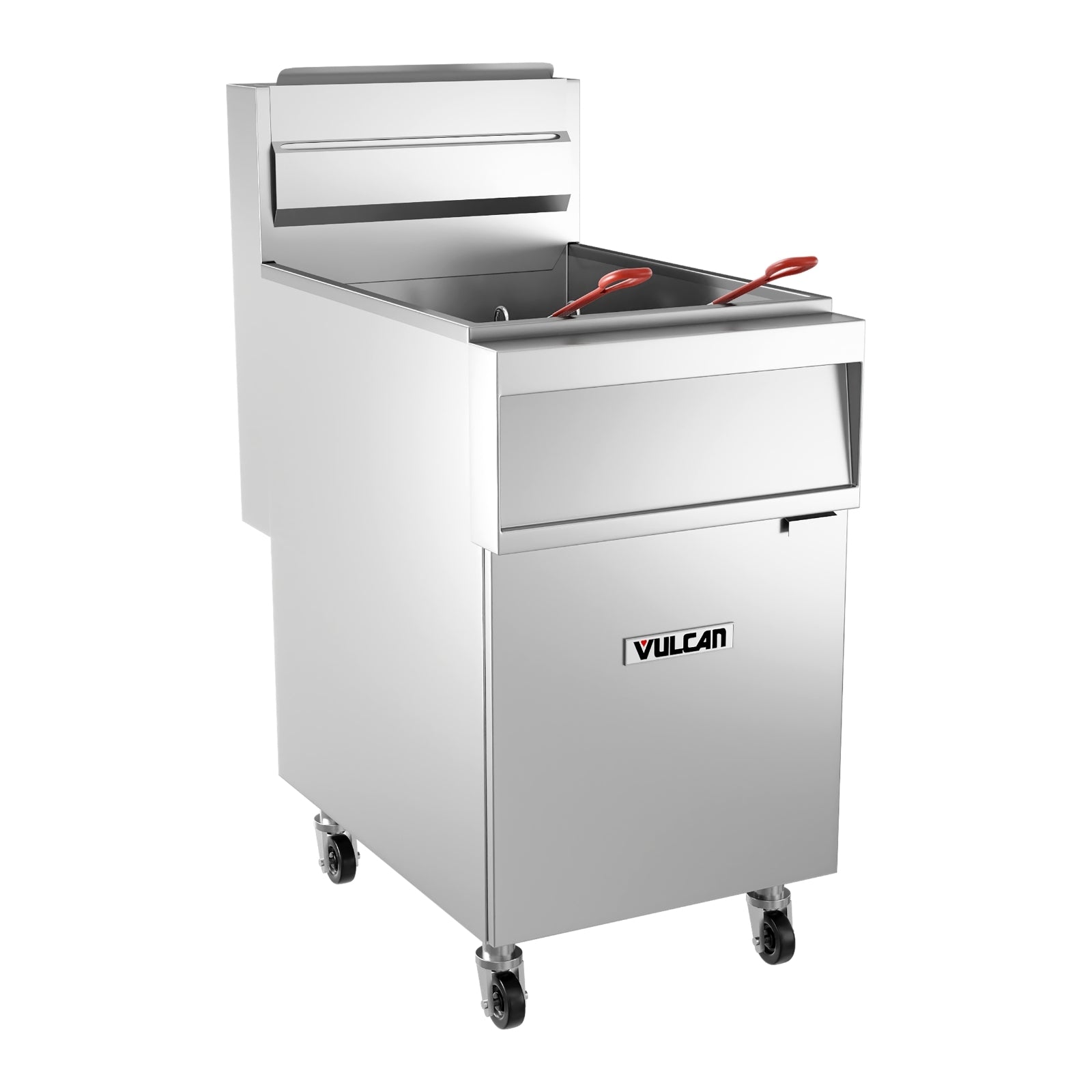 Vulcan 1GR85M Gas Floor Model Full Pot Fryer