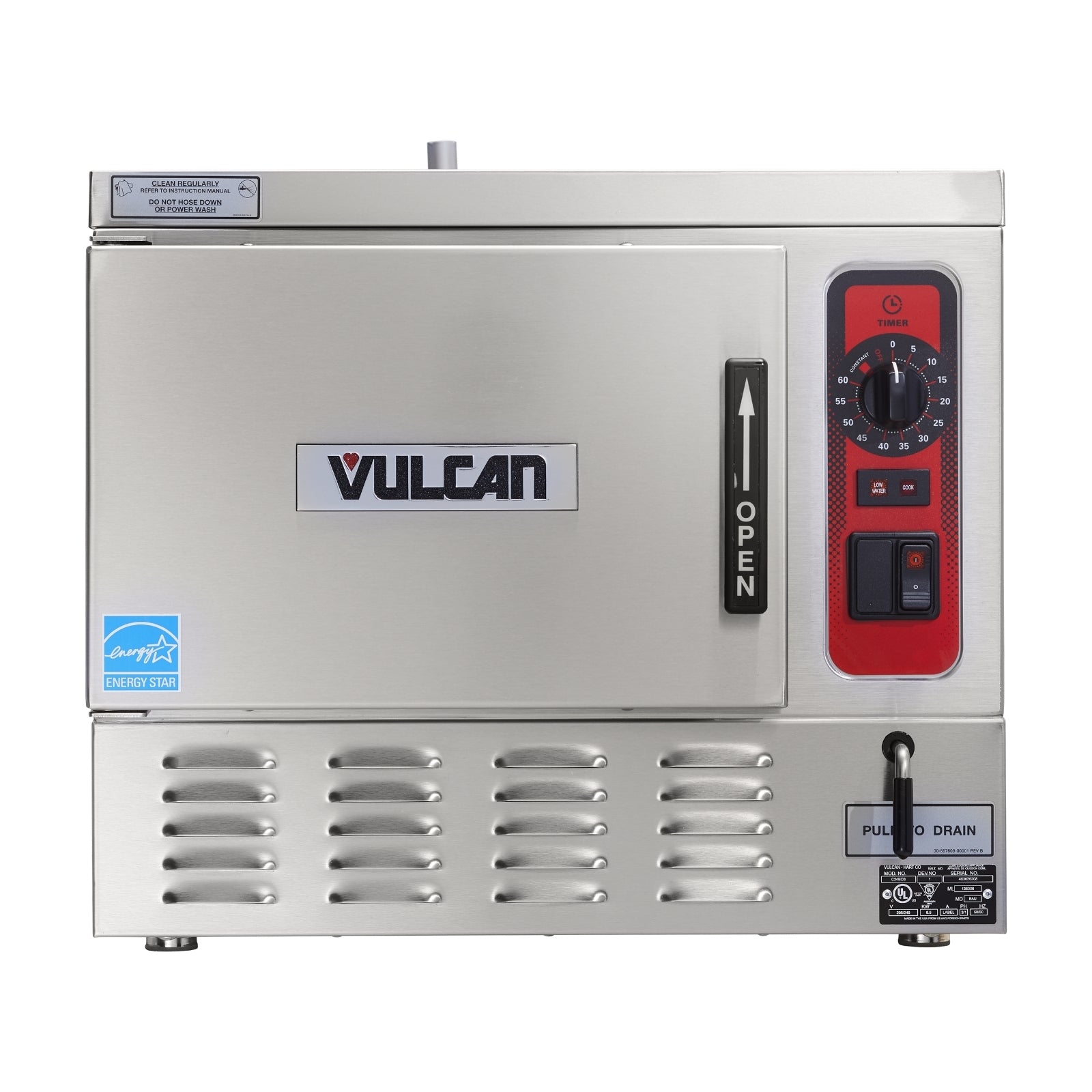 Vulcan C24EO3 Convection Boilerless Countertop Steamer