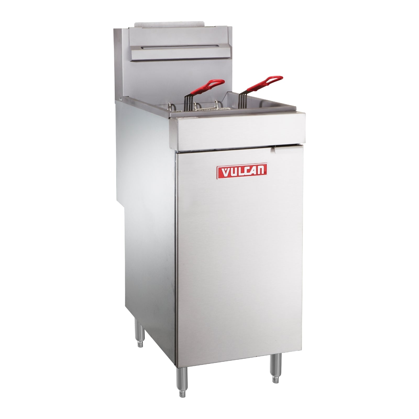 Vulcan LG300 Gas Floor Model Full Pot Fryer