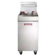 Vulcan LG400 Gas Floor Model Full Pot Fryer