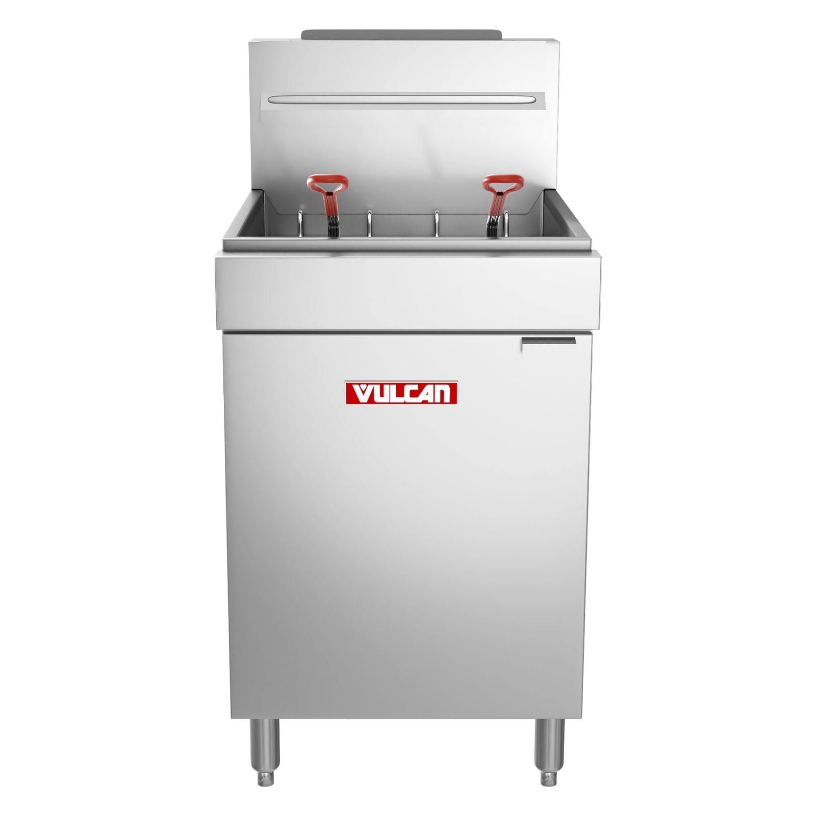 Vulcan LG500 Gas Floor Model Full Pot Fryer