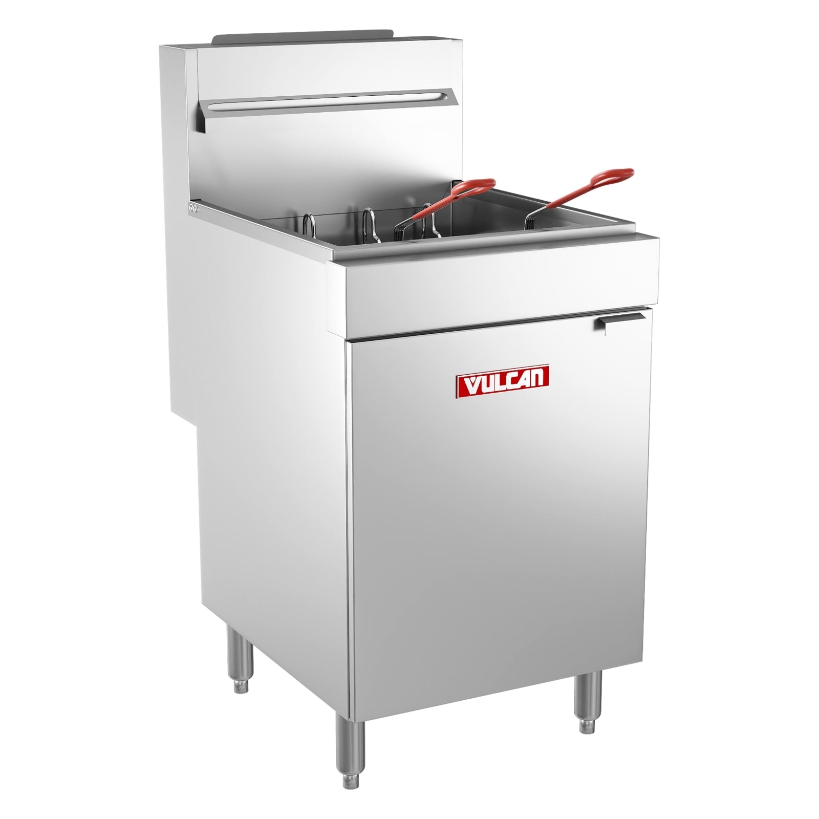 Vulcan LG500 Gas Floor Model Full Pot Fryer