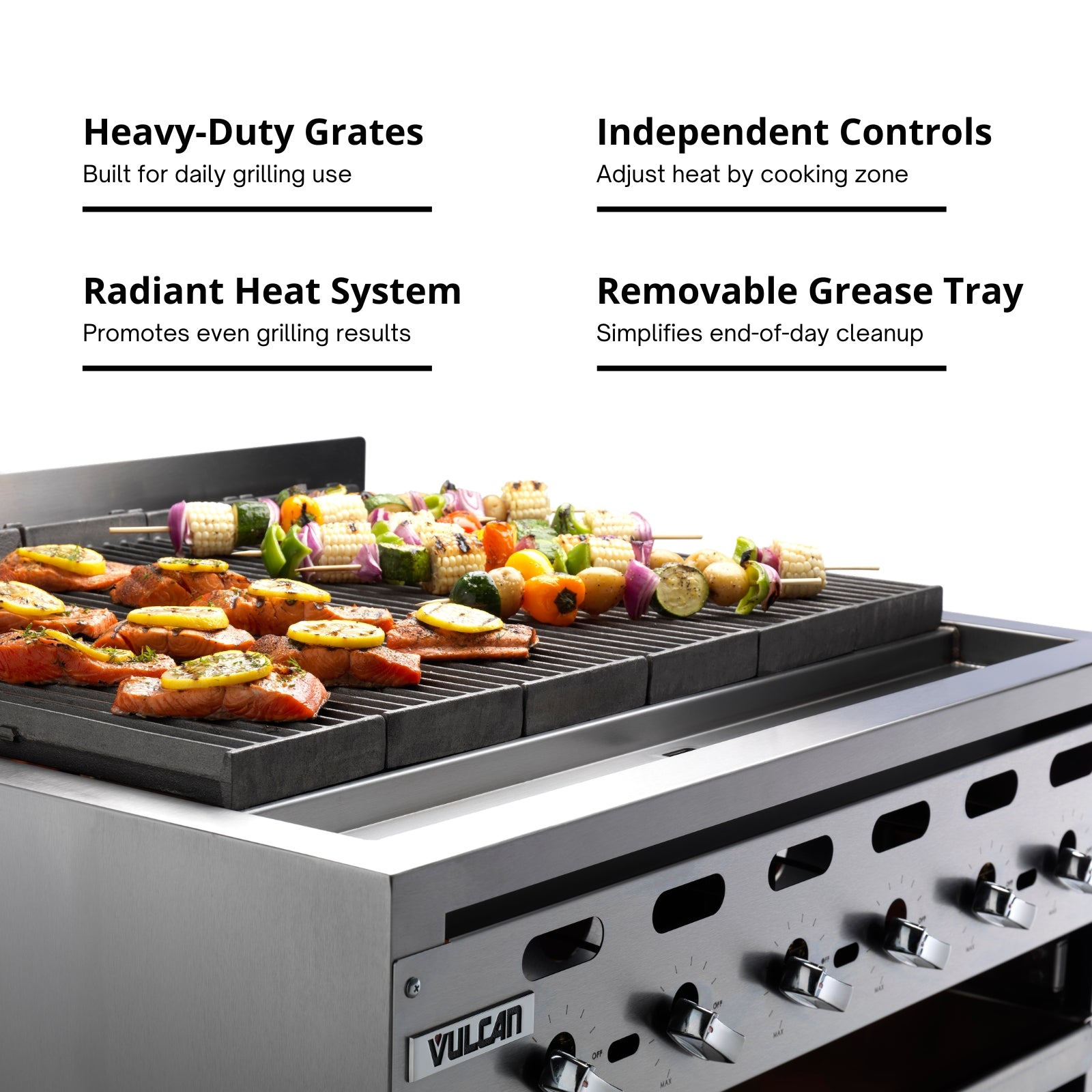 Vulcan VACB36 Gas Countertop Charbroiler