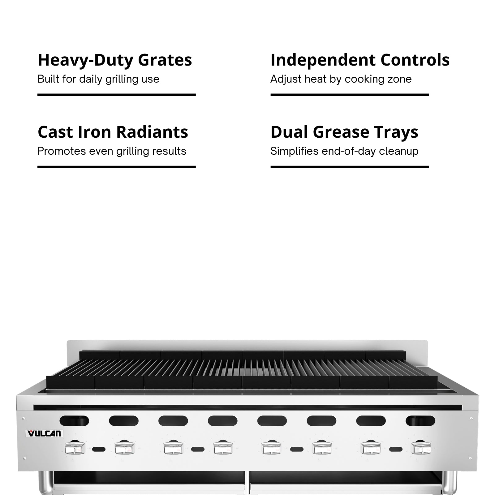 Vulcan VACB47 Gas Countertop Charbroiler
