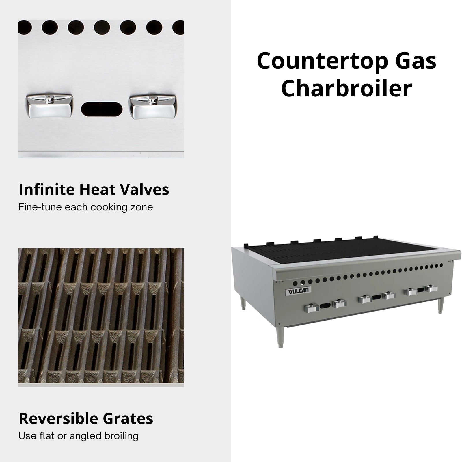 Vulcan VCRB36 Gas Countertop Charbroiler