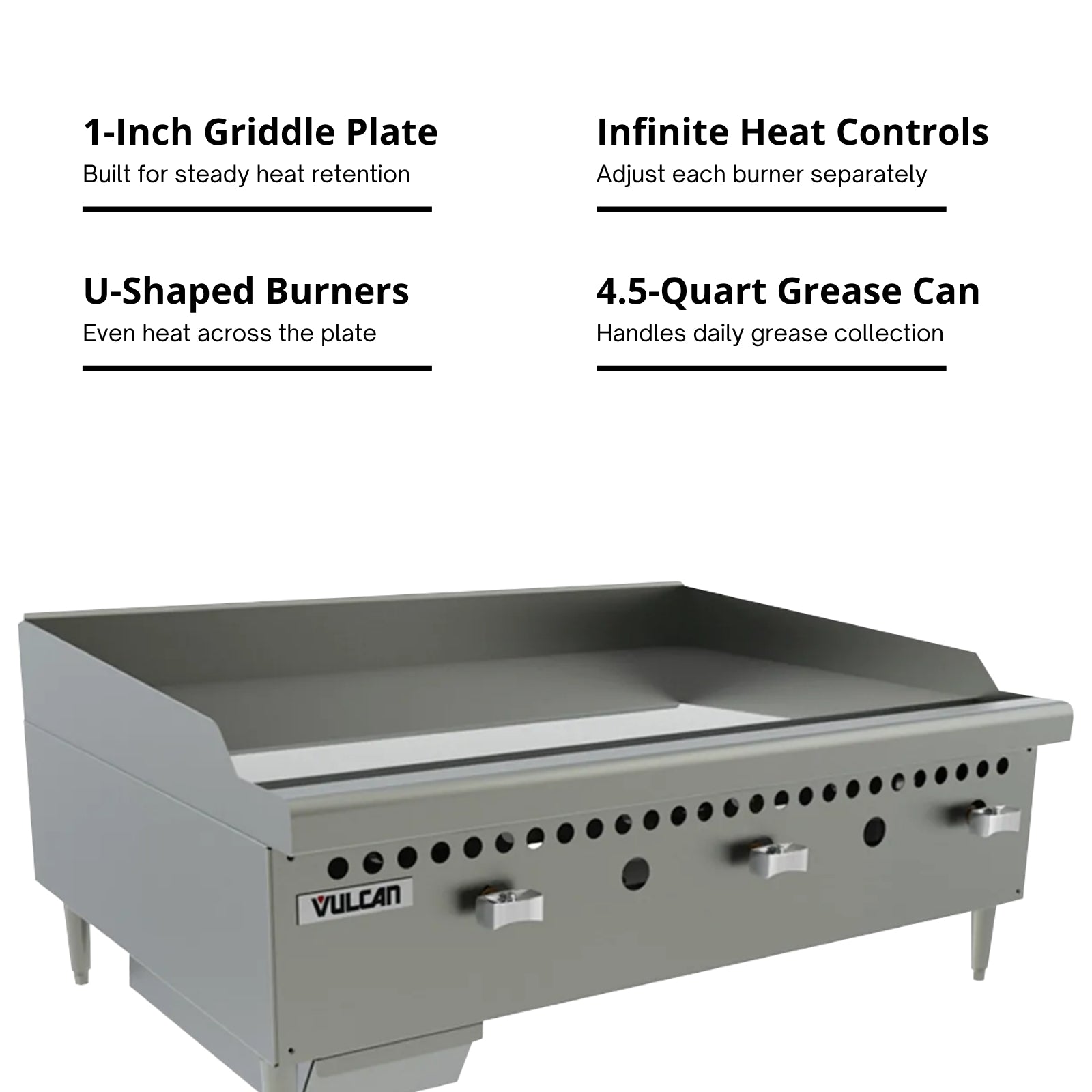 Vulcan VCRG36-M Gas Countertop Griddle