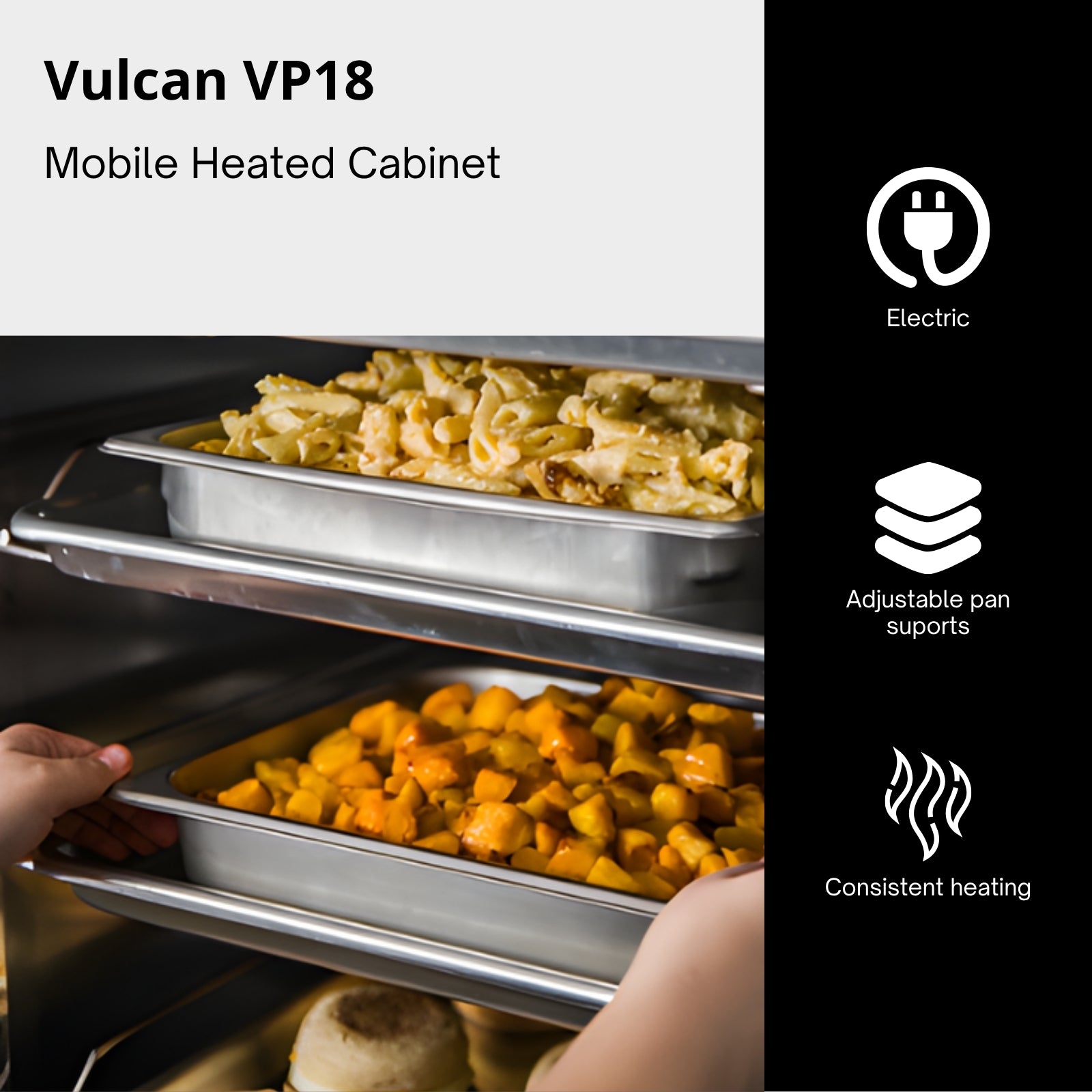 Vulcan VP18 Mobile Heated Holding Proofing Cabinet